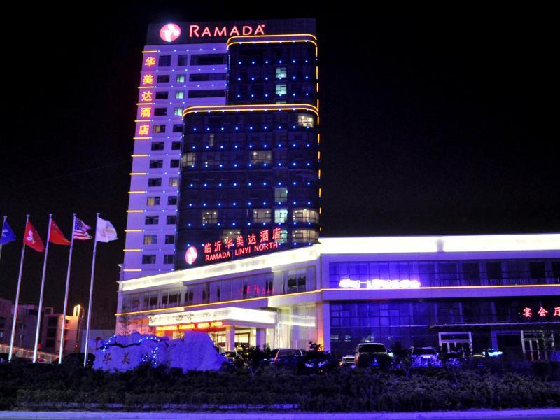 Hotel Ramada Linyi North Esterno foto