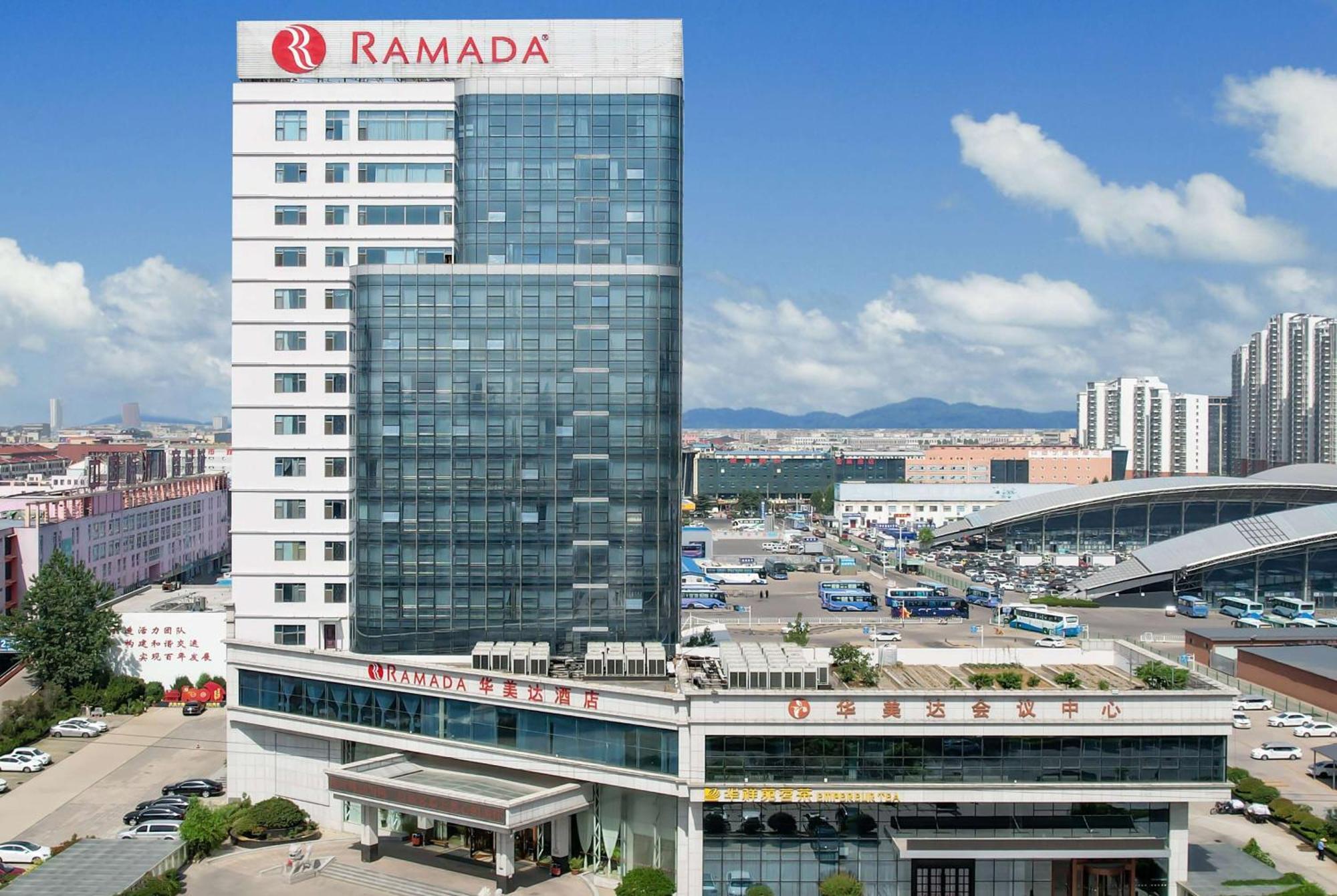 Hotel Ramada Linyi North Esterno foto